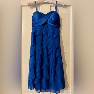 NWT Cache Dress Royal Blu Sz 6